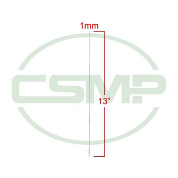 1MM CLOTH DRILL NEEDLE TAPERED POINT 13"