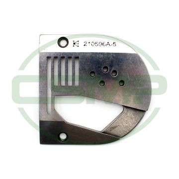210596A5 5 ROW BINDER PLATE FOR JUKI LZ OR SINGER 457 210596A5 5 ROW BINDER PLATE FOR JUKI LZ OR SINGER 457