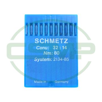 2134-85 SIZE 80 PACK OF 10 NEEDLES SCHMETZ