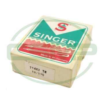 214X2TW SIZE 110 SINGER PACK OF 10 NEEDLES DISCONTINUED