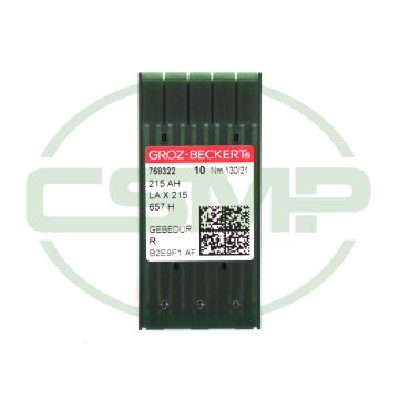 215AH GEBEDUR SIZE 130 PACK OF 10 NEEDLES GROZ BECKERT