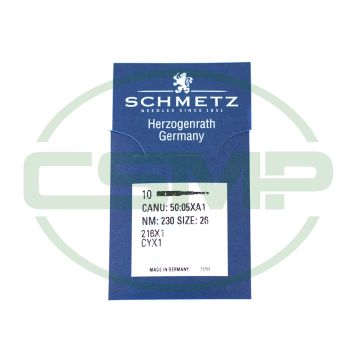 216X1 SIZE 230 PACK OF 10 NEEDLES SCHMETZ