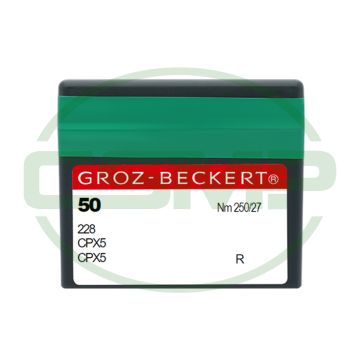 228R SIZE 250 = CPX5 PACK OF 10 NEEDLES GROZ BECKERT