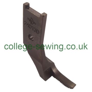 240130 OUTSIDE ZIP FOOT TOE ON RIGHT 211G USE WITH INNER FOOT 240158SSP