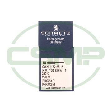 253M SIZE 100 PACK OF 10 NEEDLES SCHMETZ DISCONTINUED 253M SIZE 100 PACK OF 10 NEEDLES SCHMETZ DISCONTINUED
