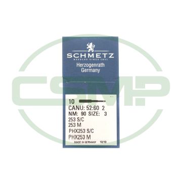 253M SIZE 90 = 3 PACK OF 10 NEEDLES SCHMETZ DISCONTINUED