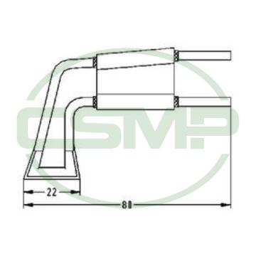 2700700400 BLADE F-3 FOR HSGM MODEL HSG-0 HEATCUTTER