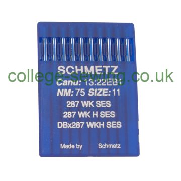 287WKH SES SIZE 75 PACK OF 10 NEEDLES SCHMETZ