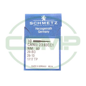 29-12 SIZE 80 PACK OF 10 NEEDLES SCHMETZ