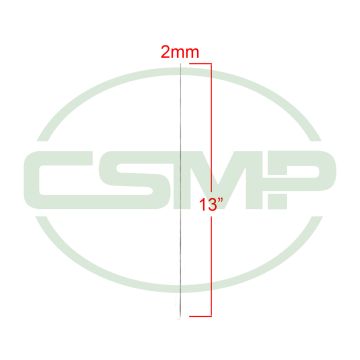 2MM CLOTH DRILL NEEDLE TAPERED POINT 13"