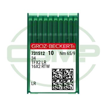 34LR SIZE 65 PACK OF 10 NEEDLES GROZ BECKERT 34LR SIZE 65 PACK OF 10 NEEDLES GROZ BECKERT