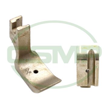 36069RX3/16 5mm PIPING FOOT RIGHT SOLID 36069RX3/16 5mm PIPING FOOT RIGHT SOLID