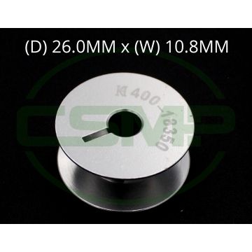 400-18350 ALUMINUM BOBBIN 26mm A JUKI LU2210N7 GENERIC