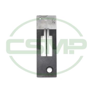 400-94773 NEEDLE PLATE TRIMMER 1/4" JUKI LH3588A-7 GENUINE 400-94773 NEEDLE PLATE TRIMMER 1/4" JUKI LH3588A-7 GENUINE