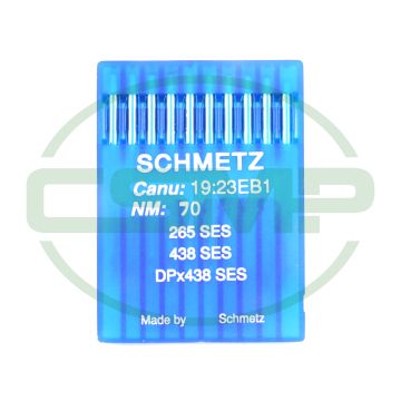 438SES SIZE 70 PACK OF 10 NEEDLES SCHMETZ 438SES SIZE 70 PACK OF 10 NEEDLES SCHMETZ