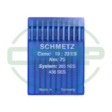 438SES SIZE 75 PACK OF 10 NEEDLES SCHMETZ DISCONTINUED