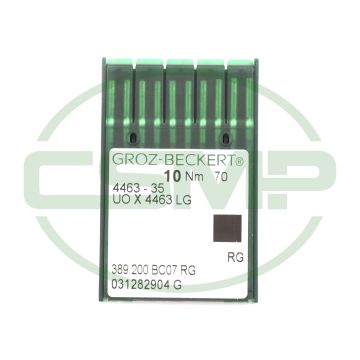 4463-35 SIZE 70 PACK OF 10 NEEDLES GROZ BECKERT