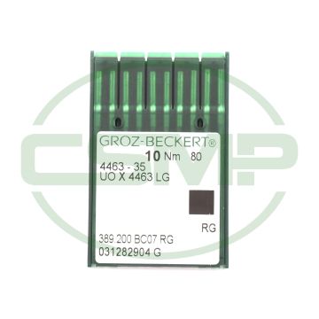 4463-35 SIZE 80 PACK OF 10 NEEDLES GROZ BECKERT