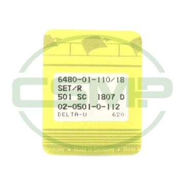 501SC SIZE 110 PACK OF 10 NEEDLES SINGER DISCONTINUED