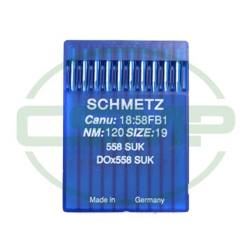 558SUK SIZE 120 PACK OF 10 NEEDLES
