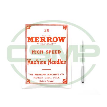 5S PACK OF 25 MERROW 18E NEEDLES SIZE 5 NM110/18