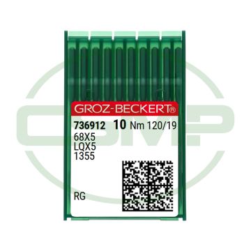 68X5 SIZE 120 PACK OF 10 NEEDLES GROZ BECKERT