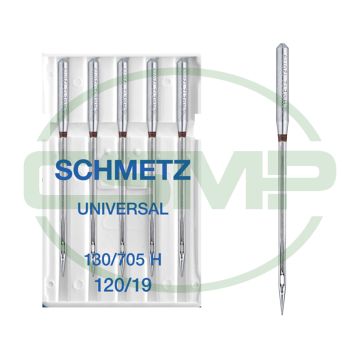 SCHMETZ UNIVERSAL SIZE 120 PACK OF 5 NEEDLES