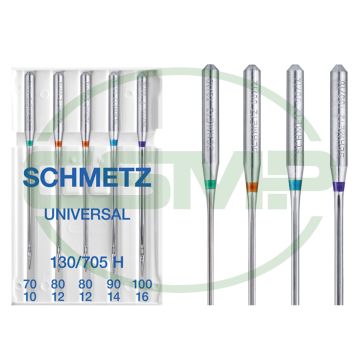 SCHMETZ UNIVERSAL SIZE 70-100 PACK OF 5 NEEDLES