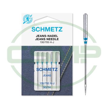 SCHMETZ JEANS SIZE 90 PACK OF 5 CARDED