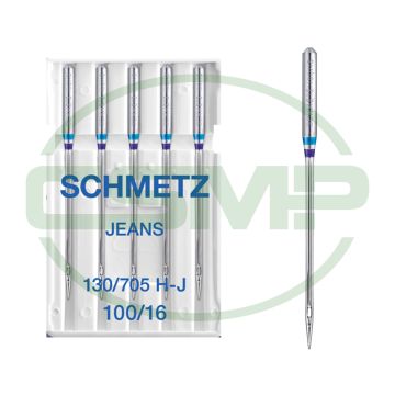 SCHMETZ JEANS SIZE 100 PACK OF 5 NEEDLES