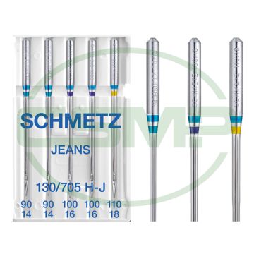 SCHMETZ JEANS SIZE 90-110 PACK OF 5 NEEDLES