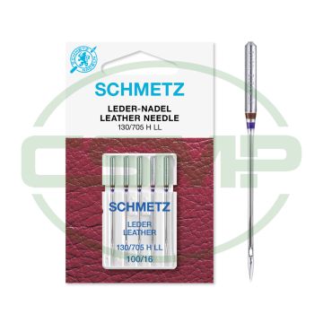 SCHMETZ LEATHER SIZE 100 PACK OF 5 CARDED