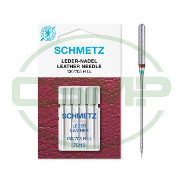 SCHMETZ LEATHER SIZE 70 PACK OF 5 CARDED