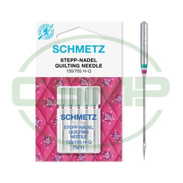 SCHMETZ QUILTING SIZE 75 PACK OF 5 CARDED