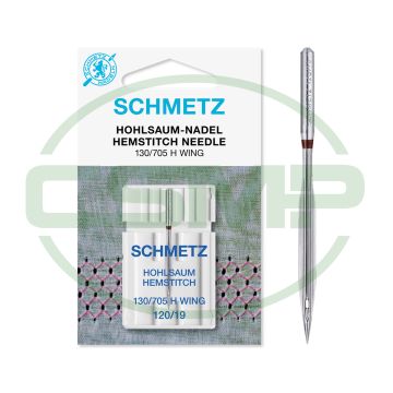 SCHMETZ WING NEEDLE SIZE 120 CARDED