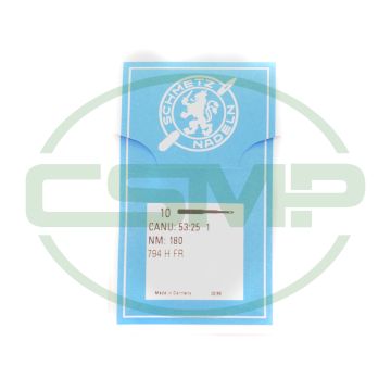 794HFR SIZE 180 PACK OF 10 NEEDLES SCHMETZ