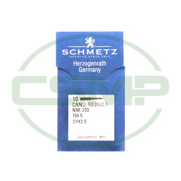 794S SIZE 200 PACK OF 10 NEEDLES SCHMETZ
