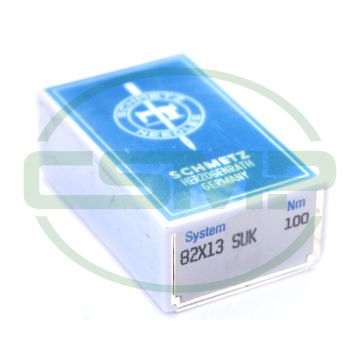 82X13 SUK SIZE 100 PACK OF 10 NEEDLES SCHMETZ DISCONTINUED 82X13 SUK SIZE 100 PACK OF 10 NEEDLES SCHMETZ DISCONTINUED