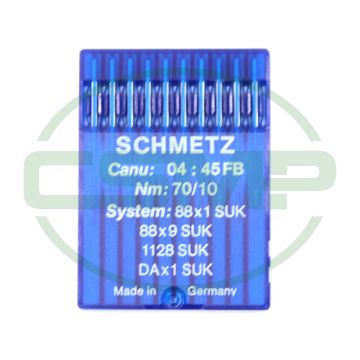 88X1 SUK SIZE 70 PACK OF 10 NEEDLES SCHMETZ