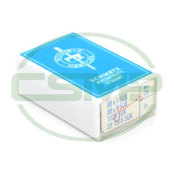 88X1 SUK SIZE 75 PACK OF 10 NEEDLES SCHMETZ DISCONTINUED 88X1 SUK SIZE 75 PACK OF 10 NEEDLES SCHMETZ DISCONTINUED