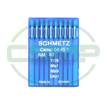88X1 SIZE 80 PACK OF 10 NEEDLES SCHMETZ 88X1 SIZE 80 PACK OF 10 NEEDLES SCHMETZ