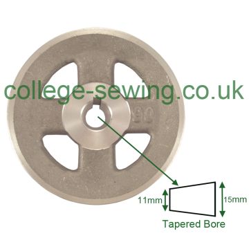 90MM PULLEY TAPERED BORE