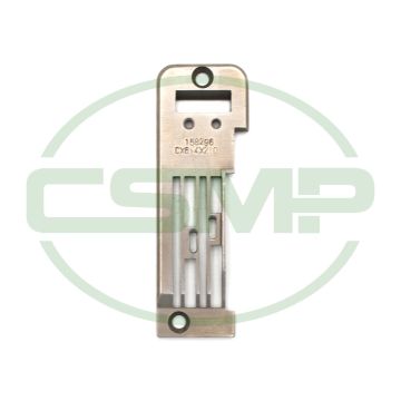 9115829604002 NEEDLE PLATE CX64X20 GENUINE PFAFF