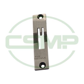 91-158724-04/001 A/B NEEDLE PLATE PFAFF GENUINE