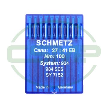 934 SES SIZE 100 PACK OF 10 NEEDLES SCHMETZ 934 SES SIZE 100 PACK OF 10 NEEDLES SCHMETZ