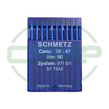 971B/1 SIZE 90 PACK OF 10 NEEDLES SCHMETZ 971B/1 SIZE 90 PACK OF 10 NEEDLES SCHMETZ