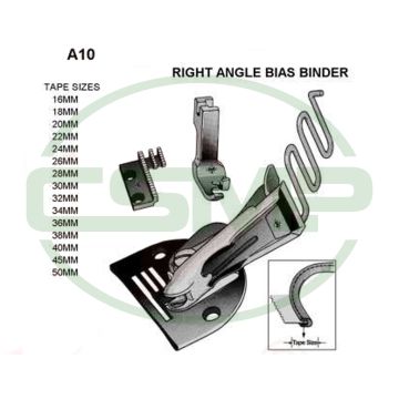 A10X50MMC RIGHT ANGLE BINDER