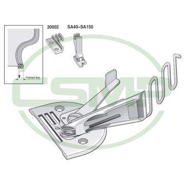 A10SX50-16MM RIGHT ANGLE BINDER SUISEI