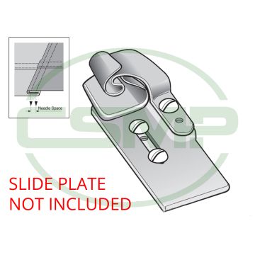 A30X5/16H SPRING TYPE LAP SEAM FOLDER SUISEI = 111177001