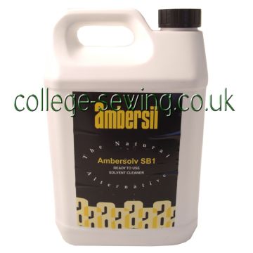 AMBERSOLVE 5 LITRE NONFLAMMABLE CLEANER - CLEARANCE ITEM